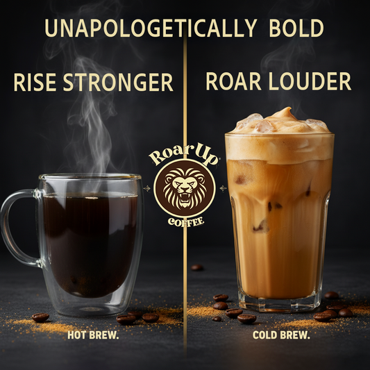 RoarUp Instant Coffee 25gm Jar – 100% Pure Freeze-Dried Arabica Coffee