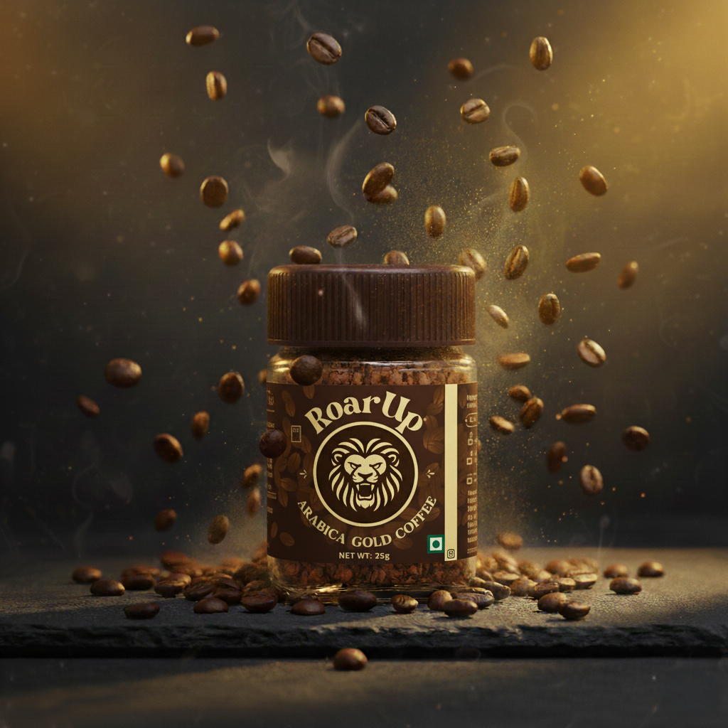 25gm Jar – 100% Pure Freeze-Dried Arabica Coffee