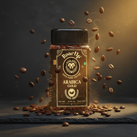 50gm Jar – 100% Pure Freeze-Dried Arabica Coffee