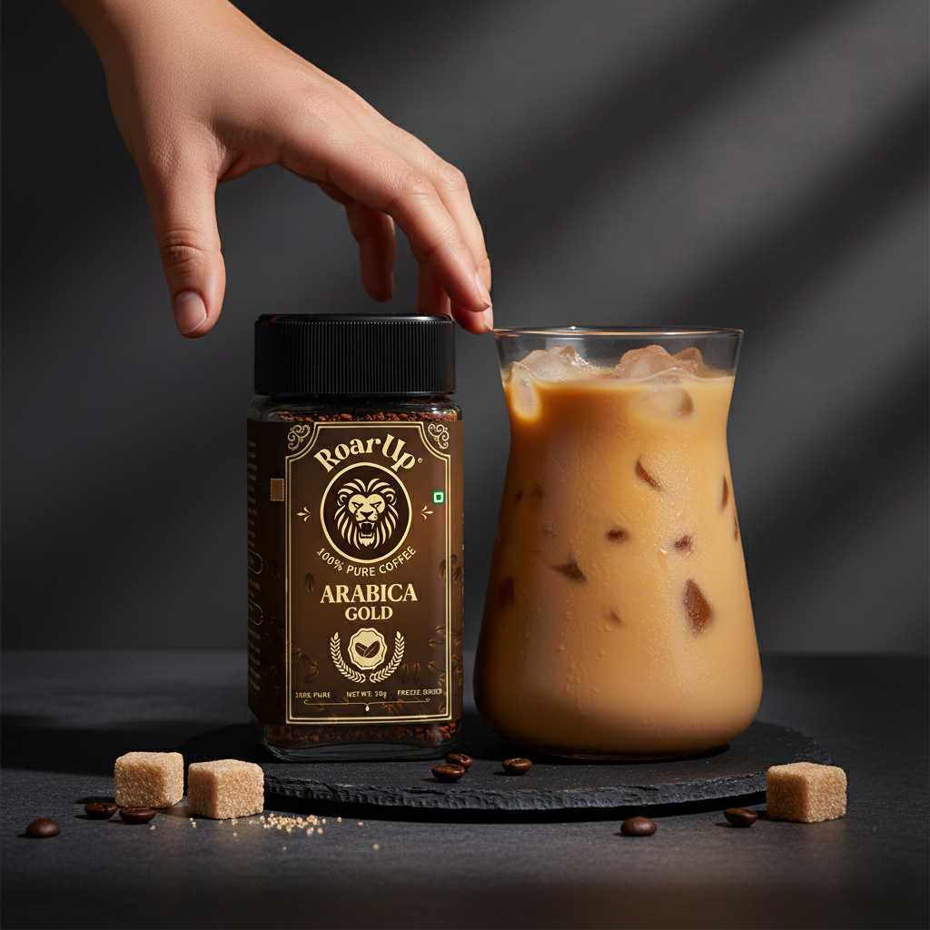 50gm Jar – 100% Pure Freeze-Dried Arabica Coffee